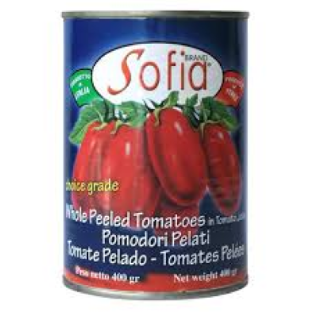 SOFIA PEELED TOMATOES 400G